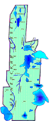 Ильменский заповедник карта