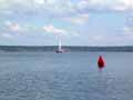 Озеро Акакуль популярно у яхтсменов